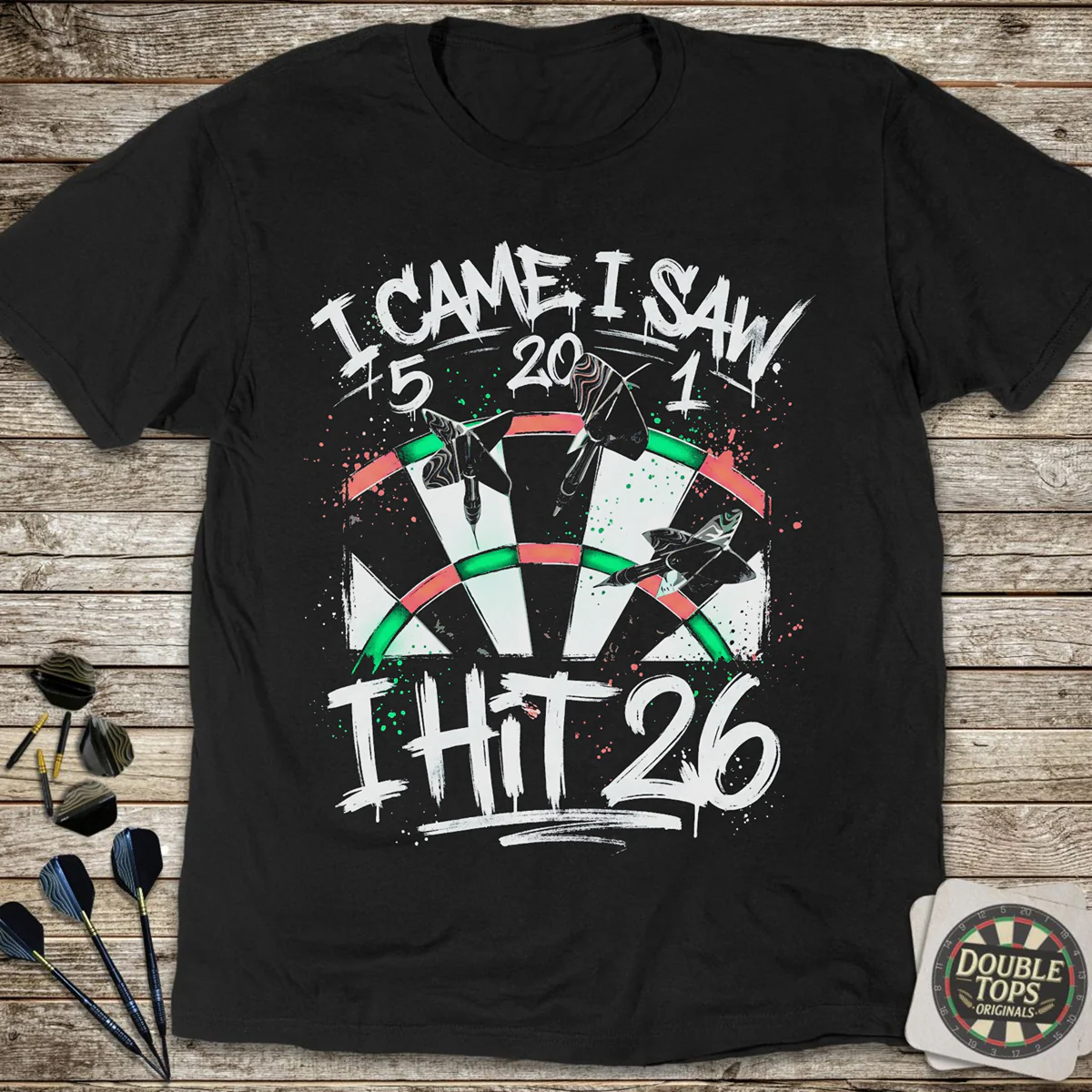 I Came I Saw I Hit 26 Graffiti T-Shirt
