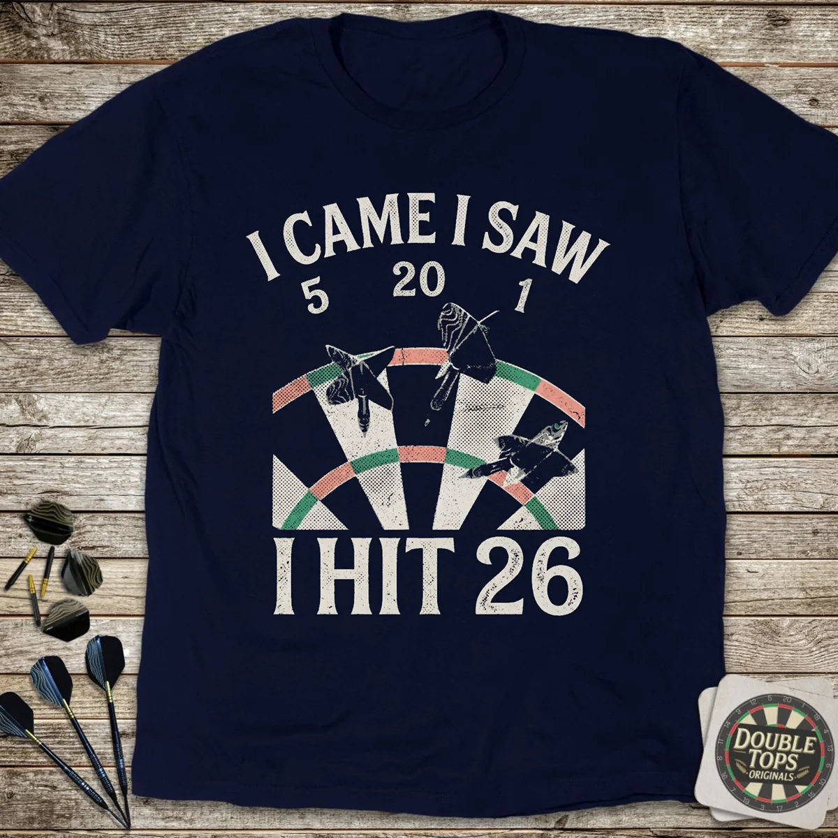 I Came I Saw I Hit Twenty Six T-Shirt - Image 3
