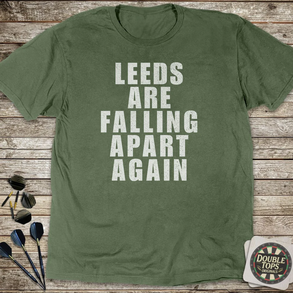 Leeds Are Falling Apart Again T-Shirt - Image 4