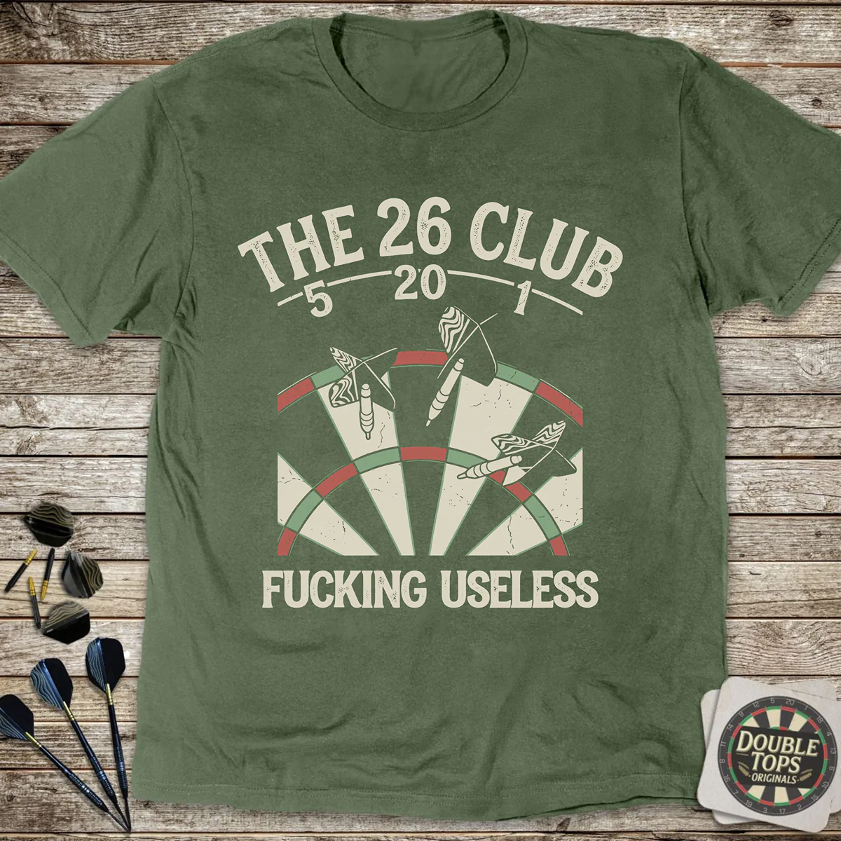 The 26 Club - Fucking Useless T-Shirt - Image 4